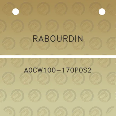 rabourdin-a0cw100-170p0s2