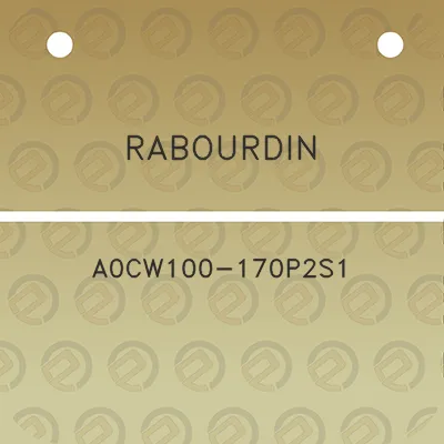 rabourdin-a0cw100-170p2s1