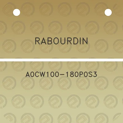 rabourdin-a0cw100-180p0s3