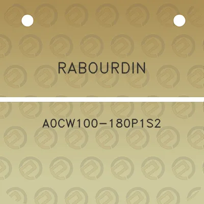 rabourdin-a0cw100-180p1s2