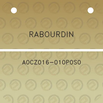 rabourdin-a0cz016-010p0s0