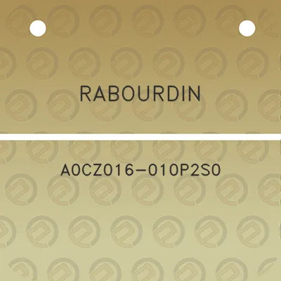 rabourdin-a0cz016-010p2s0