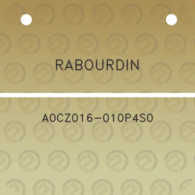 rabourdin-a0cz016-010p4s0