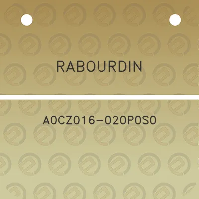 rabourdin-a0cz016-020p0s0