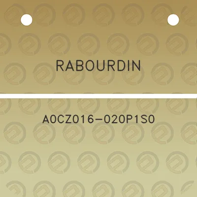 rabourdin-a0cz016-020p1s0