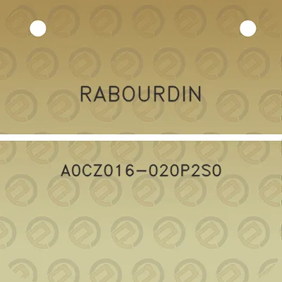 rabourdin-a0cz016-020p2s0