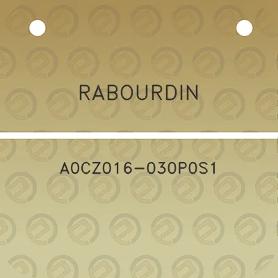 rabourdin-a0cz016-030p0s1