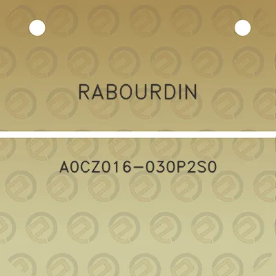 rabourdin-a0cz016-030p2s0