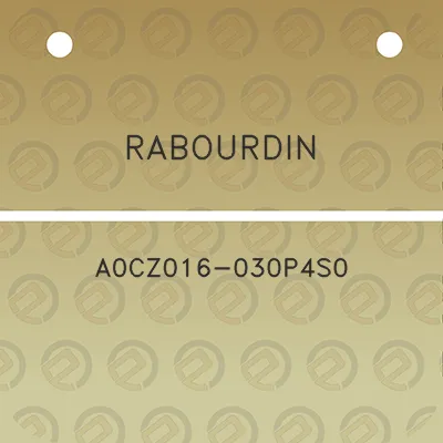 rabourdin-a0cz016-030p4s0