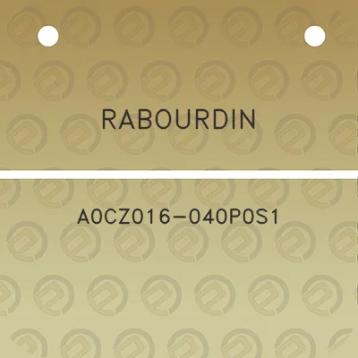 rabourdin-a0cz016-040p0s1