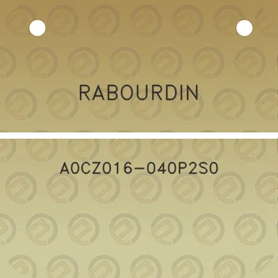 rabourdin-a0cz016-040p2s0