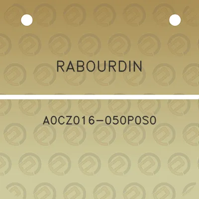 rabourdin-a0cz016-050p0s0