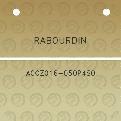 rabourdin-a0cz016-050p4s0