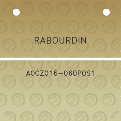 rabourdin-a0cz016-060p0s1