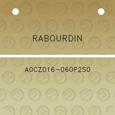 rabourdin-a0cz016-060p2s0