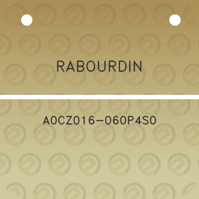 rabourdin-a0cz016-060p4s0