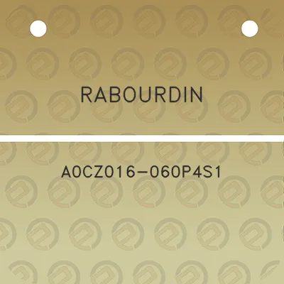 rabourdin-a0cz016-060p4s1