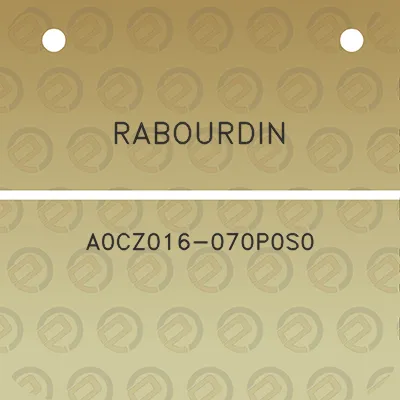 rabourdin-a0cz016-070p0s0