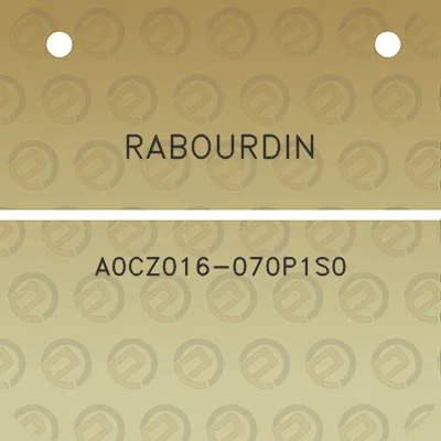 rabourdin-a0cz016-070p1s0