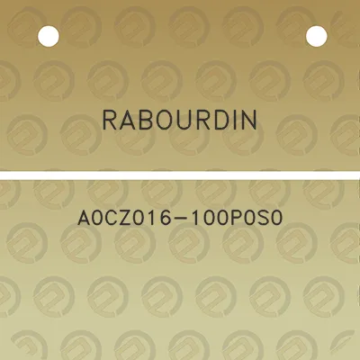 rabourdin-a0cz016-100p0s0