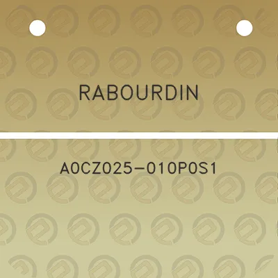 rabourdin-a0cz025-010p0s1