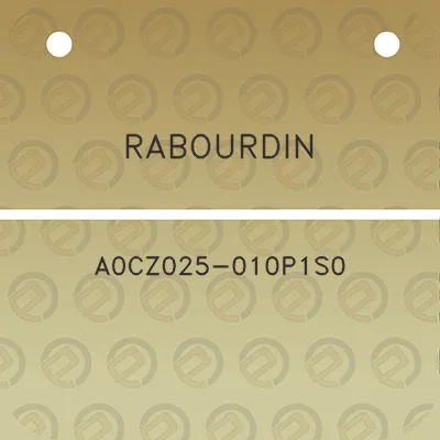 rabourdin-a0cz025-010p1s0