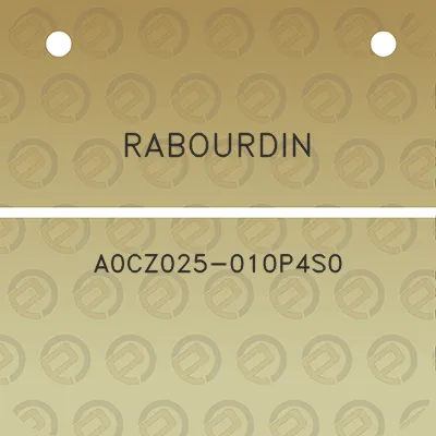 rabourdin-a0cz025-010p4s0