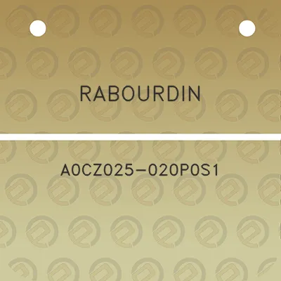 rabourdin-a0cz025-020p0s1