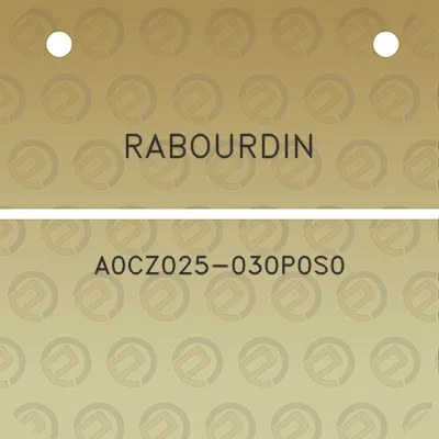 rabourdin-a0cz025-030p0s0