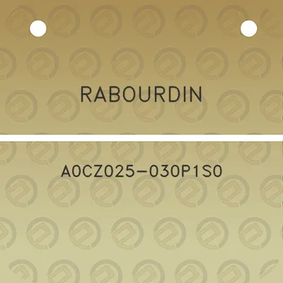 rabourdin-a0cz025-030p1s0