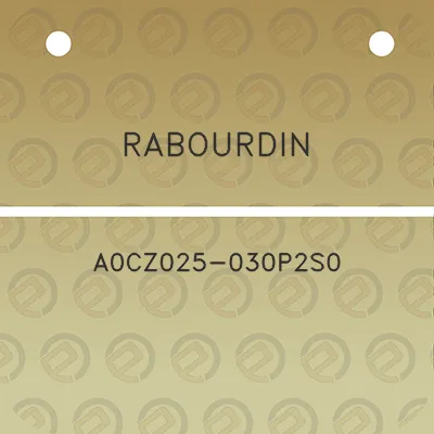 rabourdin-a0cz025-030p2s0