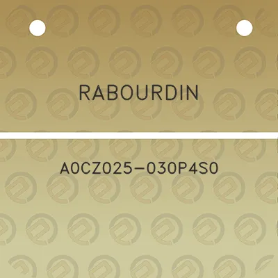 rabourdin-a0cz025-030p4s0