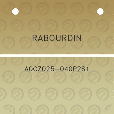 rabourdin-a0cz025-040p2s1