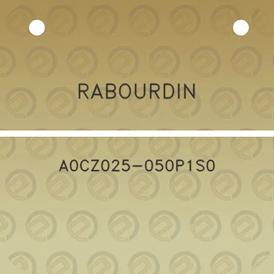 rabourdin-a0cz025-050p1s0