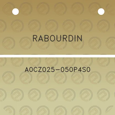 rabourdin-a0cz025-050p4s0