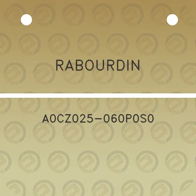 rabourdin-a0cz025-060p0s0