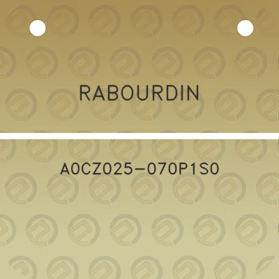 rabourdin-a0cz025-070p1s0