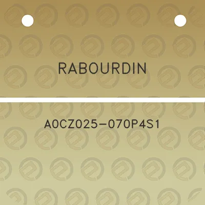 rabourdin-a0cz025-070p4s1