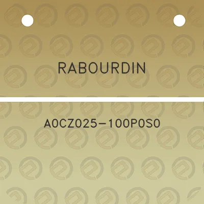 rabourdin-a0cz025-100p0s0