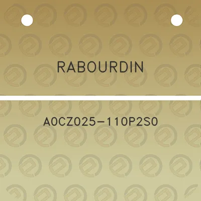 rabourdin-a0cz025-110p2s0