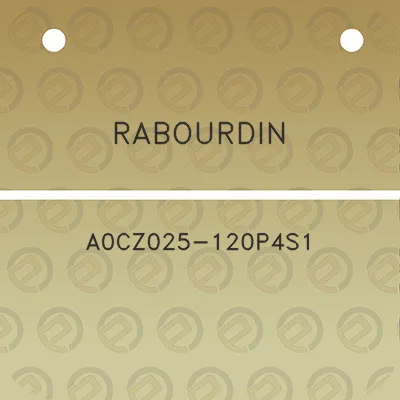 rabourdin-a0cz025-120p4s1