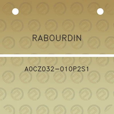 rabourdin-a0cz032-010p2s1