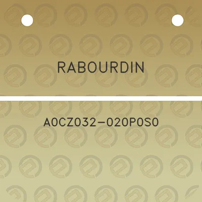 rabourdin-a0cz032-020p0s0