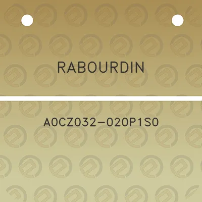 rabourdin-a0cz032-020p1s0