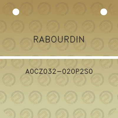 rabourdin-a0cz032-020p2s0