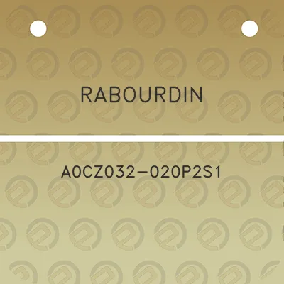 rabourdin-a0cz032-020p2s1