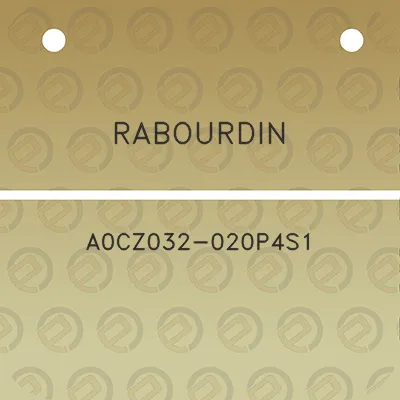 rabourdin-a0cz032-020p4s1