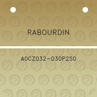 rabourdin-a0cz032-030p2s0