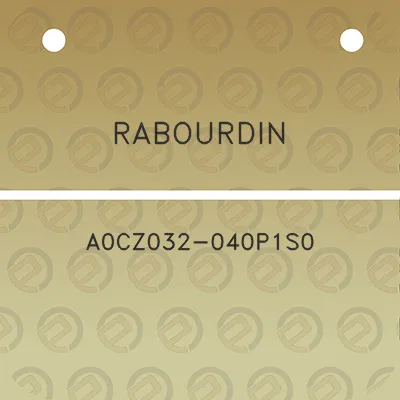 rabourdin-a0cz032-040p1s0