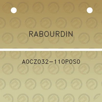 rabourdin-a0cz032-110p0s0